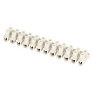 Priključna letvica 2,5–4mm2, bela