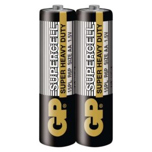 Baterija GP SUPERCELL cink-ogljikova R6 AA 2 folija