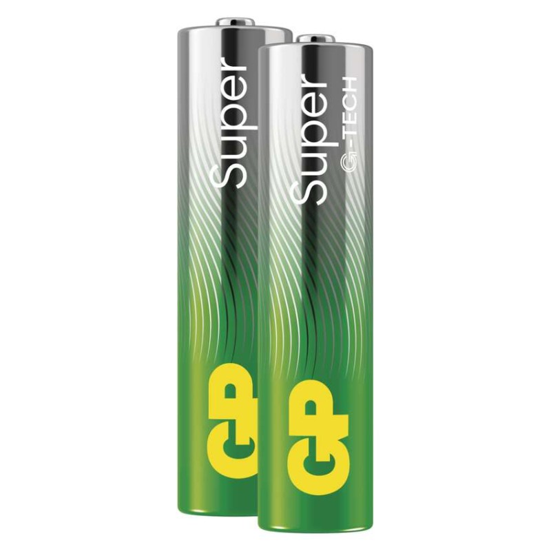 Baterija GP SUPER alkalna LR03 AAA 2 folija - slika 3
