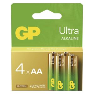 Baterija GP ULTRA alkalna LR6 AA 4 kos