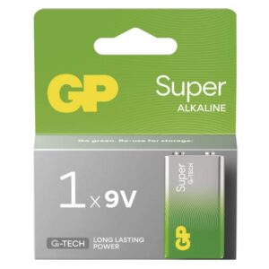 Baterija GP SUPER alkalna 6LR61 9V 1 kos