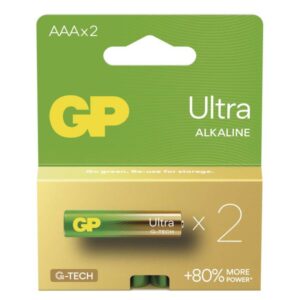 Baterija GP ULTRA alkalna LR03 AAA 2 kos