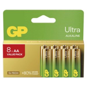 Baterija GP ULTRA alkalna LR6 AA 8 kos