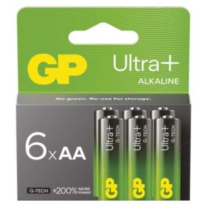 Baterija GP ULTRA PLUS alkalna LR6 AA 6 kos