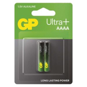 Baterija GP Ultra Plus specialna alkalna 25A (AAAA, LR61) 2 blister