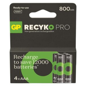 Polnilna baterija GP ReCyko Pro Professional HR03 (AAA) 4kos