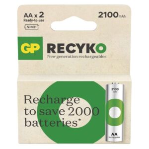 Polnilna baterija GP ReCyko 2100 mAh HR6 (AA) 2kos