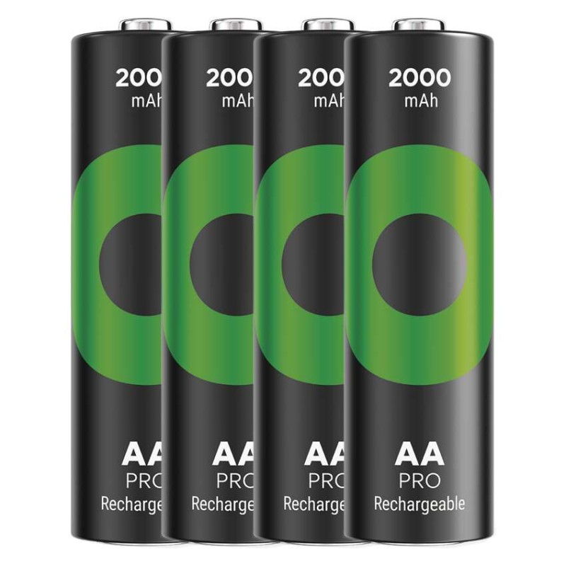 Polnilna baterija GP ReCyko Pro Professional HR6 (AA) 4kos - slika 2