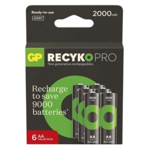 Polnilna baterija GP ReCyko Pro Professional HR6 (AA) 6kos