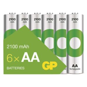 Polnilna baterija GP ReCyko 2100 mAh HR6 (AA) 6kos
