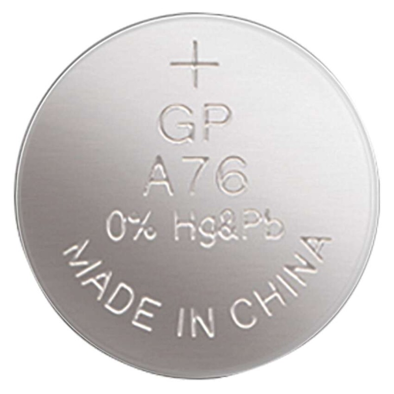 Baterija GP gumbna alkalna LR44 A76F 2 blister - slika 2