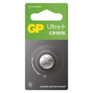 Litijeva gumbna baterija GP Ultra Plus CR1616, 1 kos