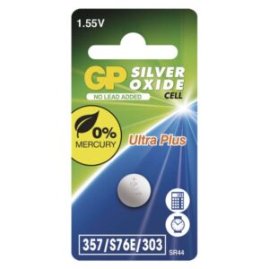 Baterija GP gumbna 357F srebrno oksidna 1 blister