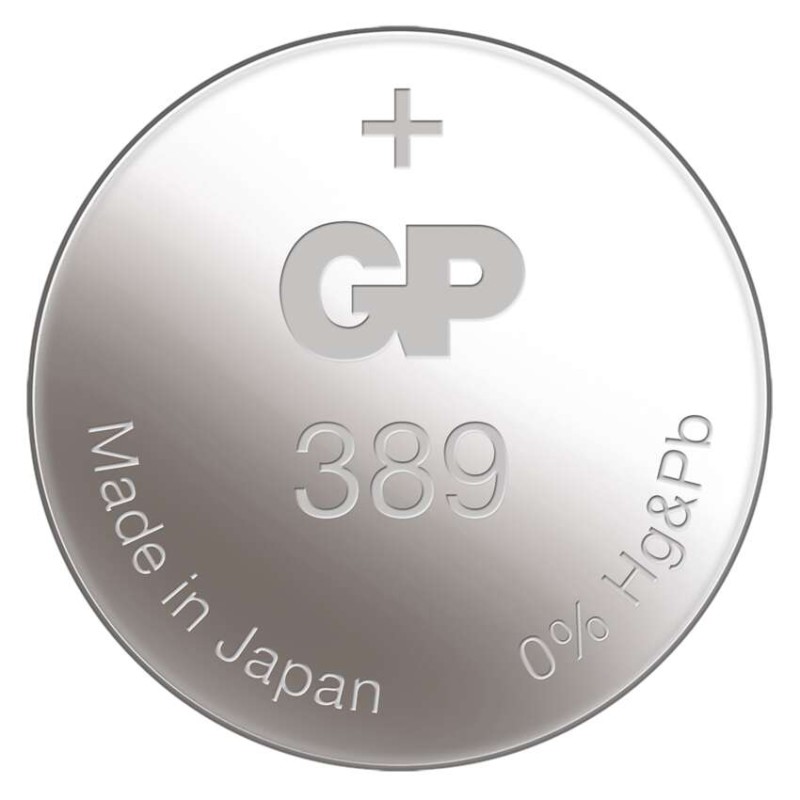 Baterija GP gumbna 389F srebrno oksidna - slika 2