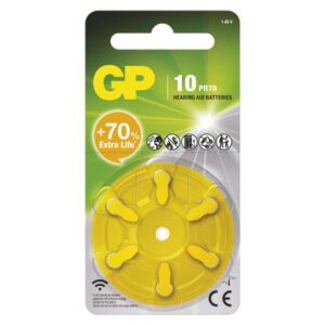 Baterija GP za slušne aparate ZA10
