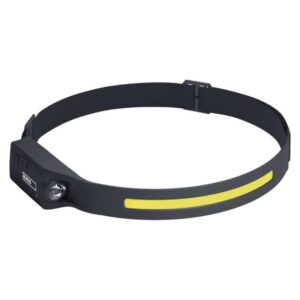 Naglavna polnilna LED svetilka, 380 lm, Li-Pol 1200 mAh
