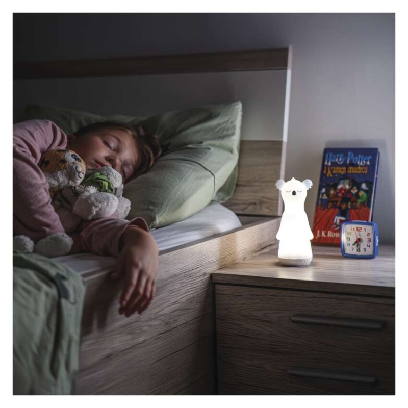 LED silikonska svetilka z nočno lučjo P2316, 25 lm, 1200 mAh - slika 3