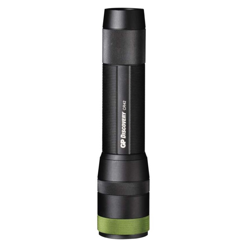 GP ročna polnilna LED svetilka CR42, 1000lm, 2600mAh, fokus + Li-ion 18650 - slika 3