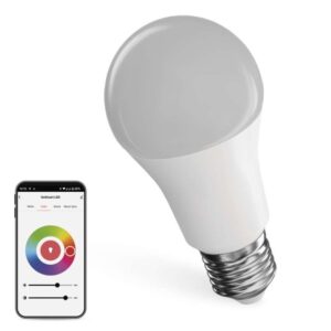 LED žarnica GoSmart A60 / E27 / 11 W (75 W) / 1 050 lm / RGB / zatemnilna / WiFi