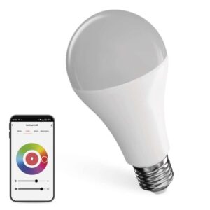LED žarnica GoSmart A65 / E27 / 14 W (94 W) / 1 400 lm / RGB / zatemnilna / WiFi