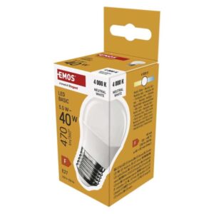 LED žarnica Basic Mini Globe / E27 / 5,5 W (40 W) / 470 lm / Nevtralna bela