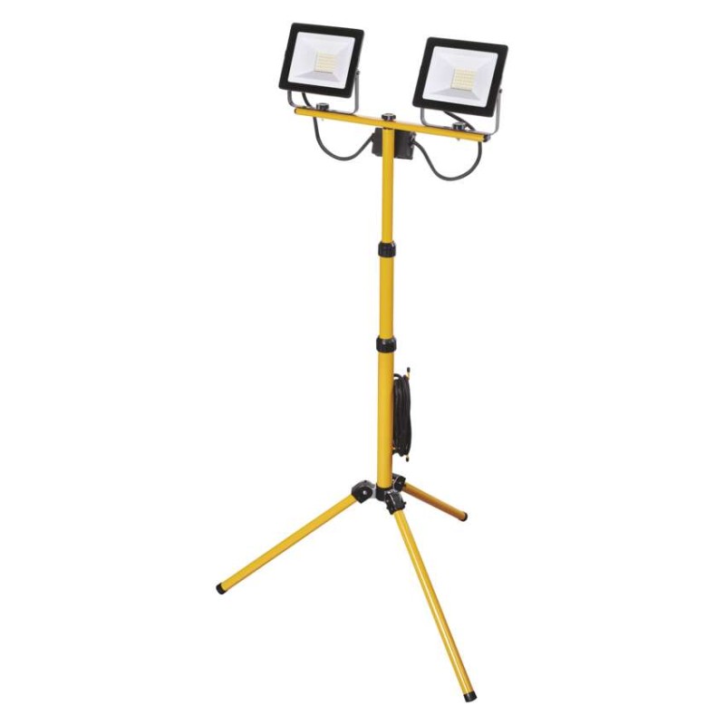 LED reflektor HOBBY SLIM 2× 30W + trinožni stativ - slika 2