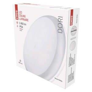 LED svetilo nadometno DORI, okroglo, 24,5W, IP54, nevtralno bela