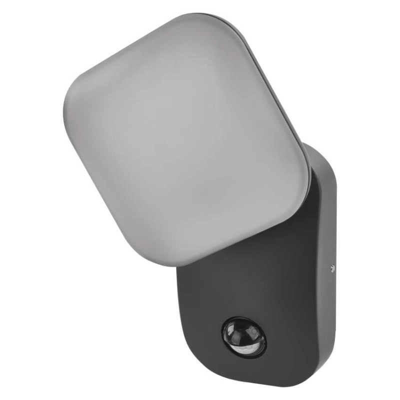 Vrtna LED stenska svetilka NIKA s PIR senzorjem, 12 x 12 x 20 cm, 12,8 W, toplo bela - slika 3