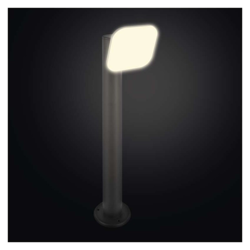 Vrtna LED stoječa svetilka NIKA, 12 x 12 x 50 cm, 12,5 W, toplo bela - slika 2