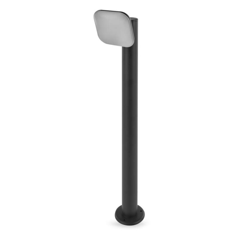 Vrtna LED stoječa svetilka NIKA, 12 x 12 x 80 cm, 12,5 W, toplo bela