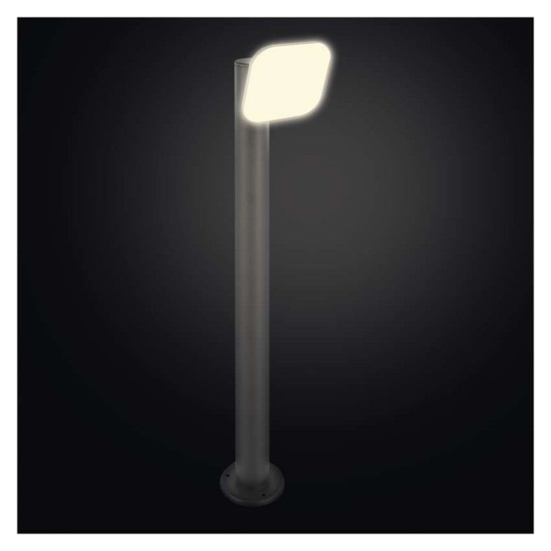 Vrtna LED stoječa svetilka NIKA, 12 x 12 x 80 cm, 12,5 W, toplo bela - slika 2