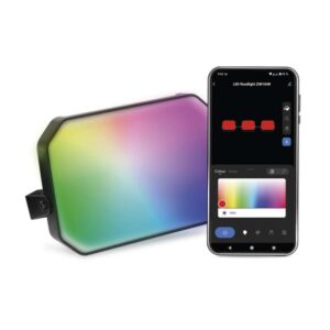 GoSmart zunanji LED reflektor, razširitev, 1 kos, 4 W, RGBIC zatemnilnik, WiFi