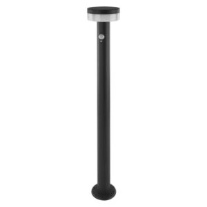 Vrtna LED stoječa svetilka TERION s PIR senzorjem, 12,5 x 12,5 x 80 cm