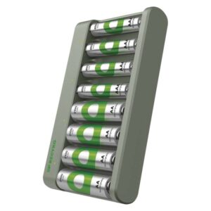 GP polnilec baterij Eco E821 + 4× AA 2100 + 4× AAA 850