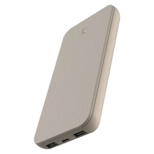 GP B+ Series powerbank, 10 000 mAh, 15 W, bež