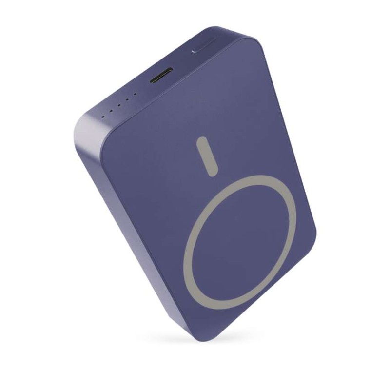 EMOS powerbank WI 1046, 10 000 mAh, 20 W+Wireless, modra