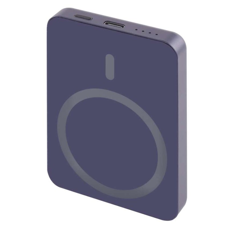 EMOS powerbank WI 522, 5 000 mAh, 20 W+Wireless, modra - slika 2