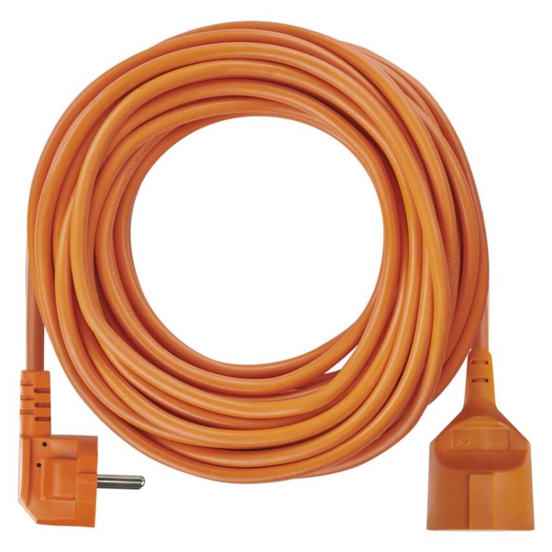 Podaljšek 25 m / 1 vtičnica / oranžni / PVC / 250 V / 1,5 mm2 - slika 2
