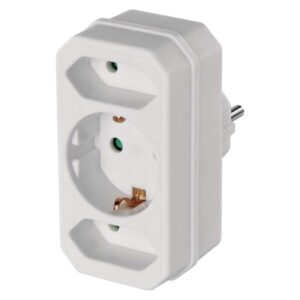 Delilec 2× euro + 1× schuko