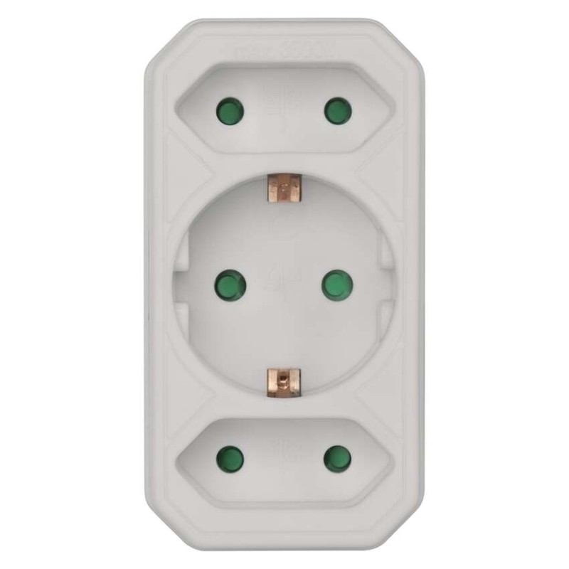 Delilec 2× euro + 1× schuko - slika 2