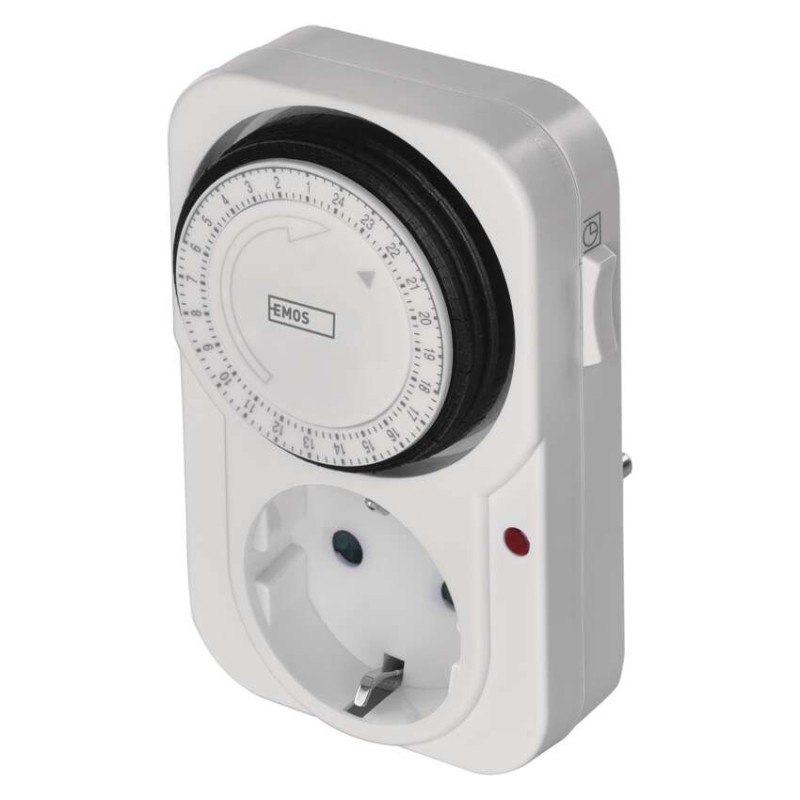 Mehanska stikalna ura dnevna P5522 schuko