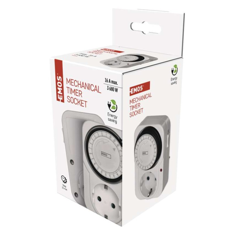 Mehanska stikalna ura dnevna P5522 schuko - slika 3
