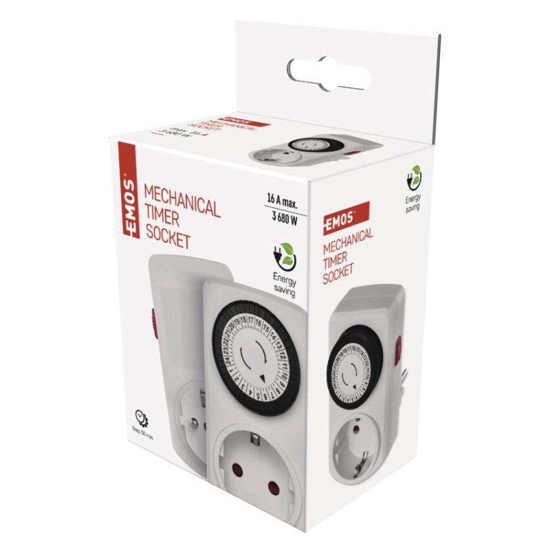 Mehanska stikalna ura dnevna P5523 schuko - slika 3