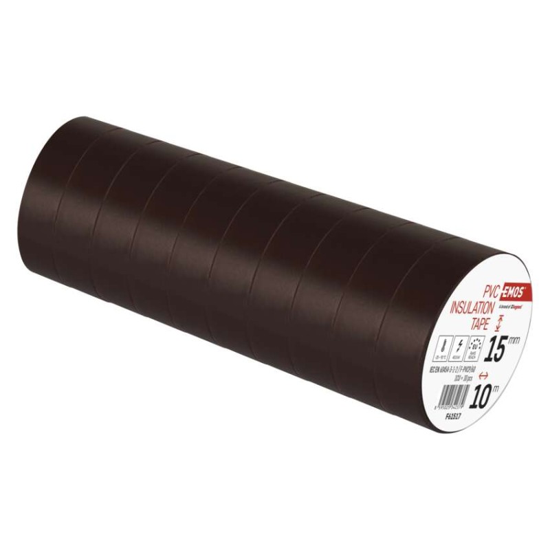 Izolirni trak PVC 15/10 rjavi