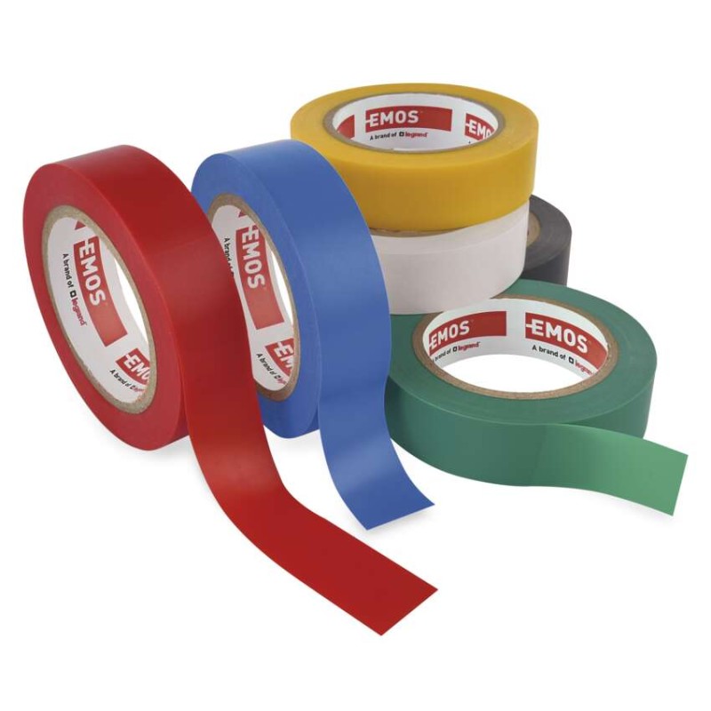 Izolirni trak PVC 15mm/8m komplet 6 MIX barv