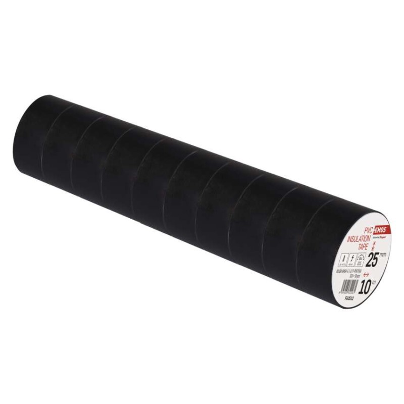 Izolirni trak PVC 25/10 črni