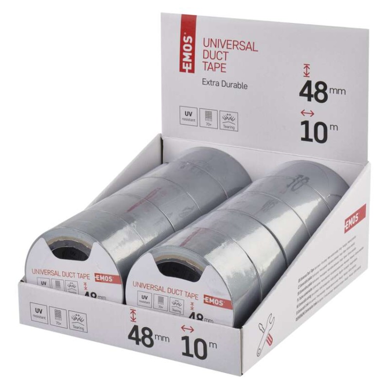 Univerzalni trak DUCT TAPE 48/10, 10 kos, display box - slika 2
