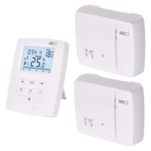 Sobni brezžični OpenTherm termostat P5611OT.2R s programiranjem in dvema sprejemnikoma