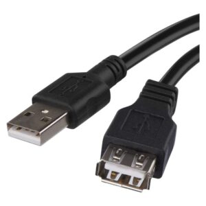 Kabel USB  2.0 A/M-A/F 2M