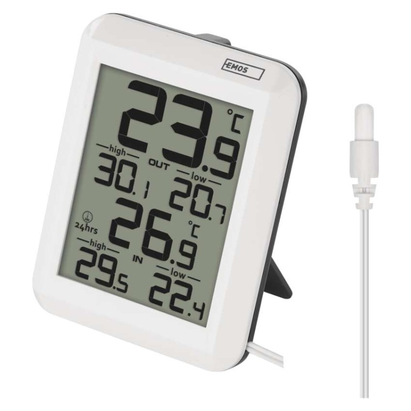 Digitalni termometer, žični senzor E0422